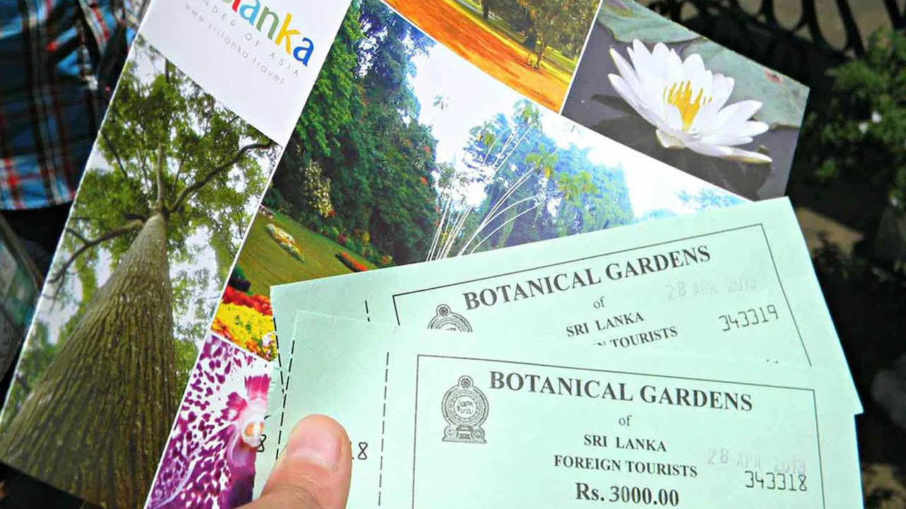 تذاكر دخول حديقة بيرادينيا النباتية