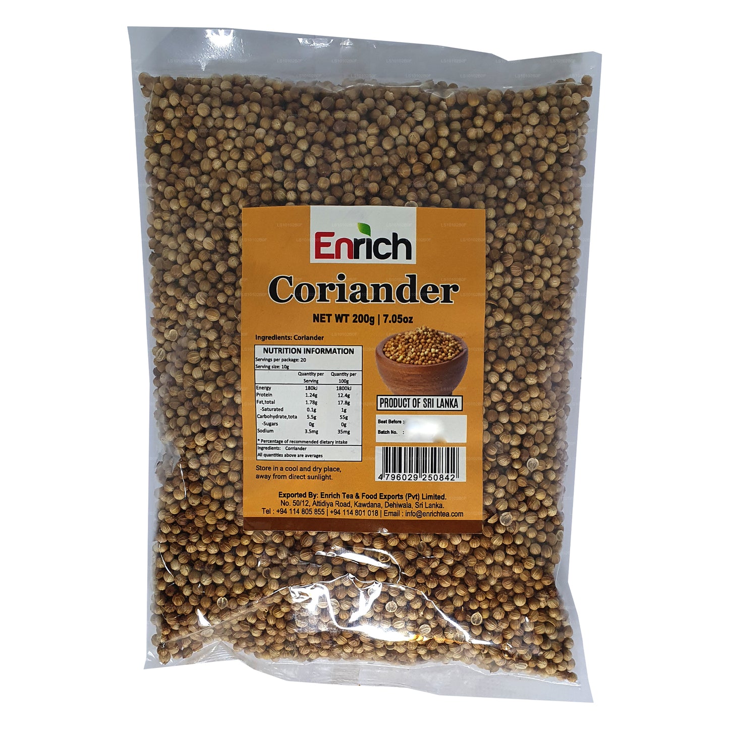 Enrich Coriander Seeds (200g)