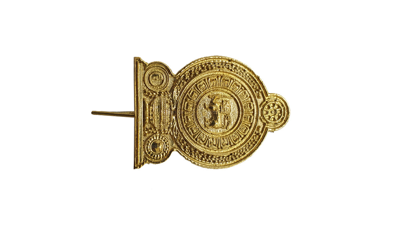 Sri Lankan State Emblem Lapel Pin