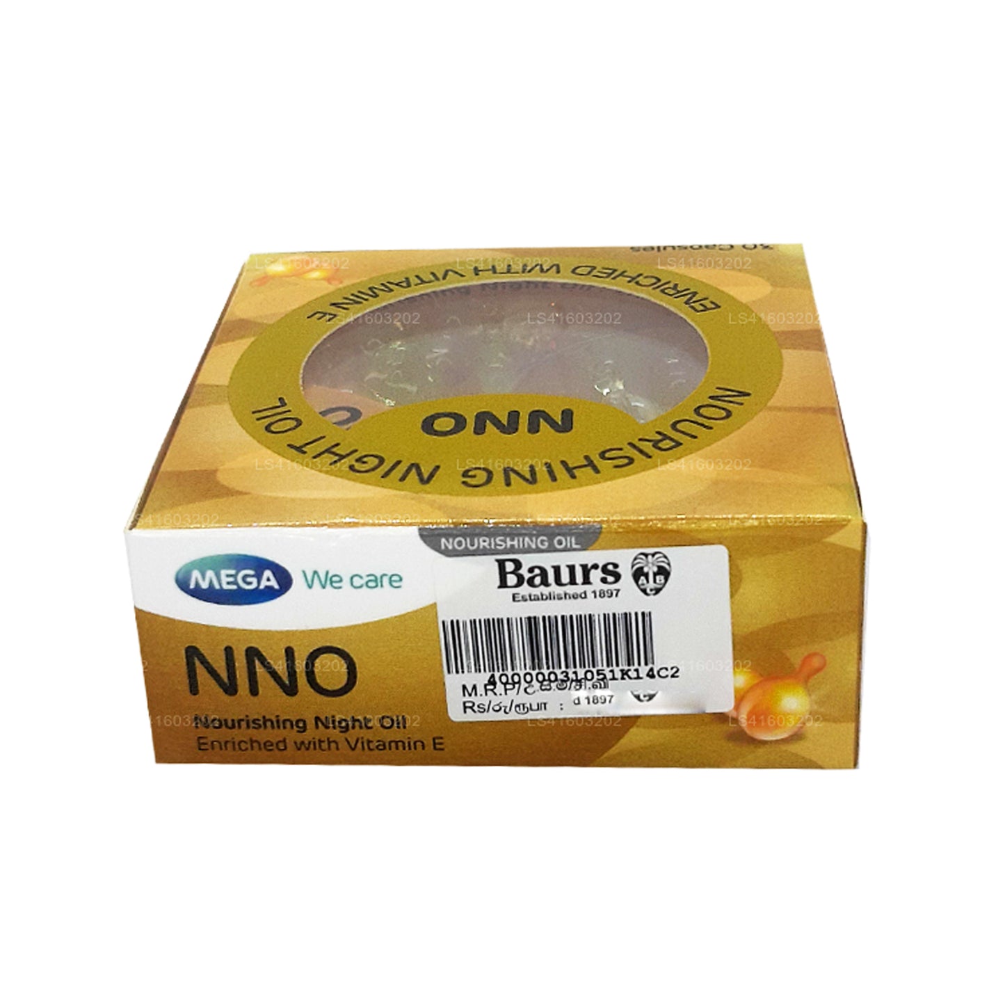 NNO Nourishing Night Oil with Vitamin E (30 Caps)