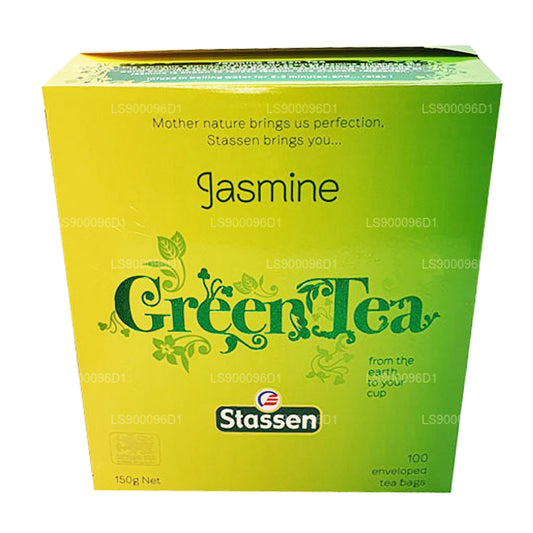 شاي ستاسن الأخضر بالياسمين (150 جم) 100 كيس شاي