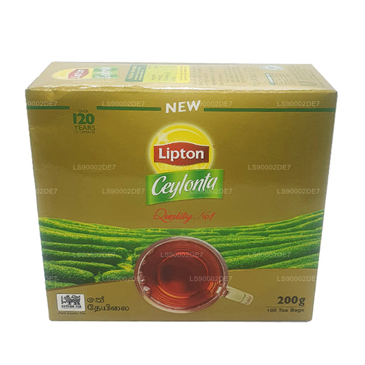 شاي ليبتون سيلونتا (200 جم) 100 كيس شاي