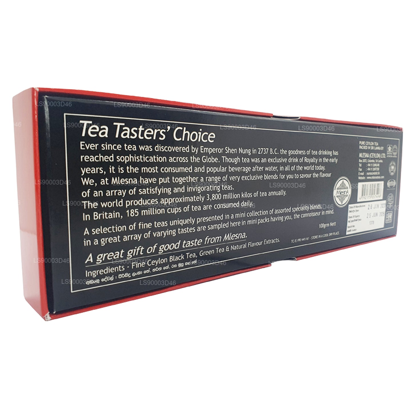 Mlesna Tea Taster's Choice 7 Assorted Tea (100g)