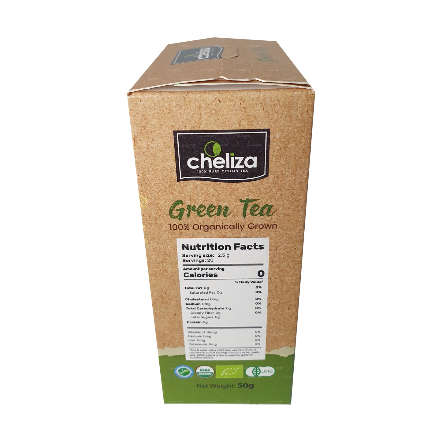 Cheliza Green Tea (50g) 20 Tea Bags