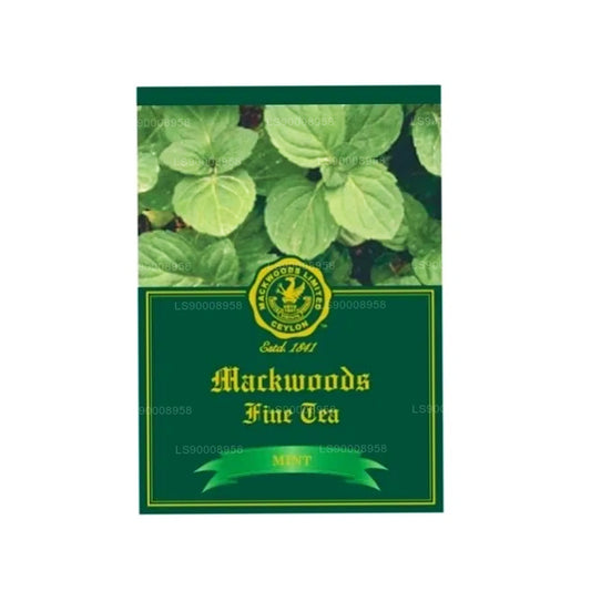 شاي أسود سيلاني بنكهة النعناع من Mackwoods (50 جم) 25 كيس شاي