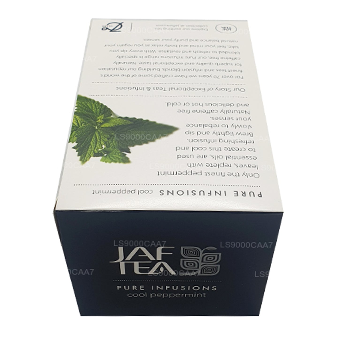 أكياس شاي مغلفة برقائق النعناع الباردة من مجموعة Jaf Tea Pure Infusions (30 جم)