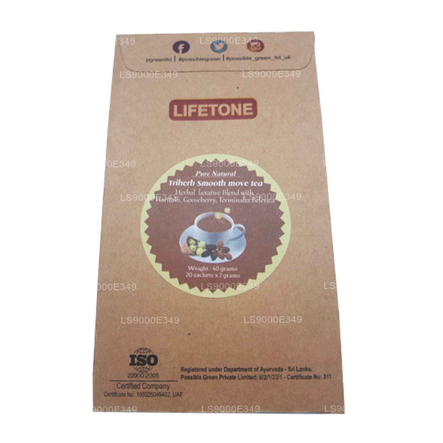 Lifetone Triphala Tea (40g)