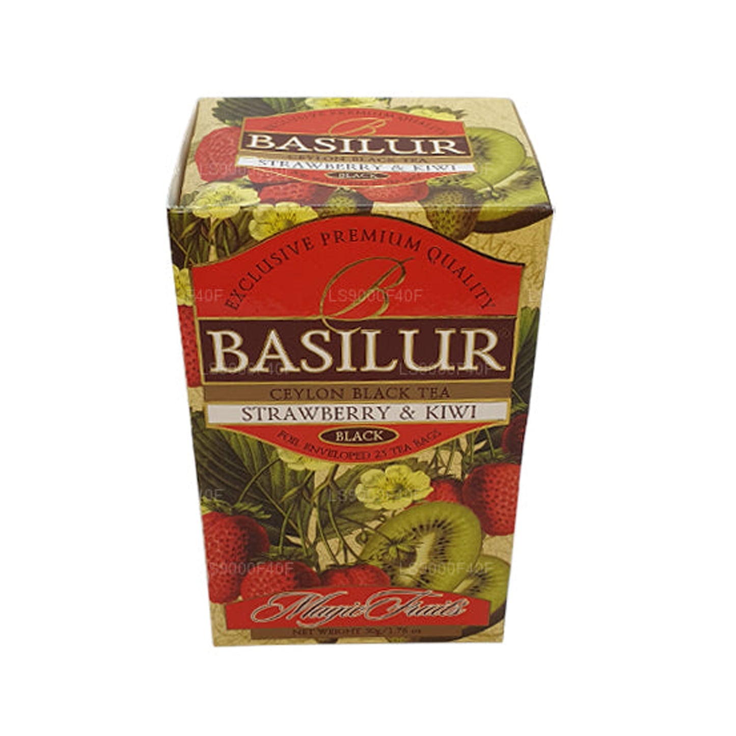 Basilur Strawberry and Kiwi (50g) 20 Tea Bags