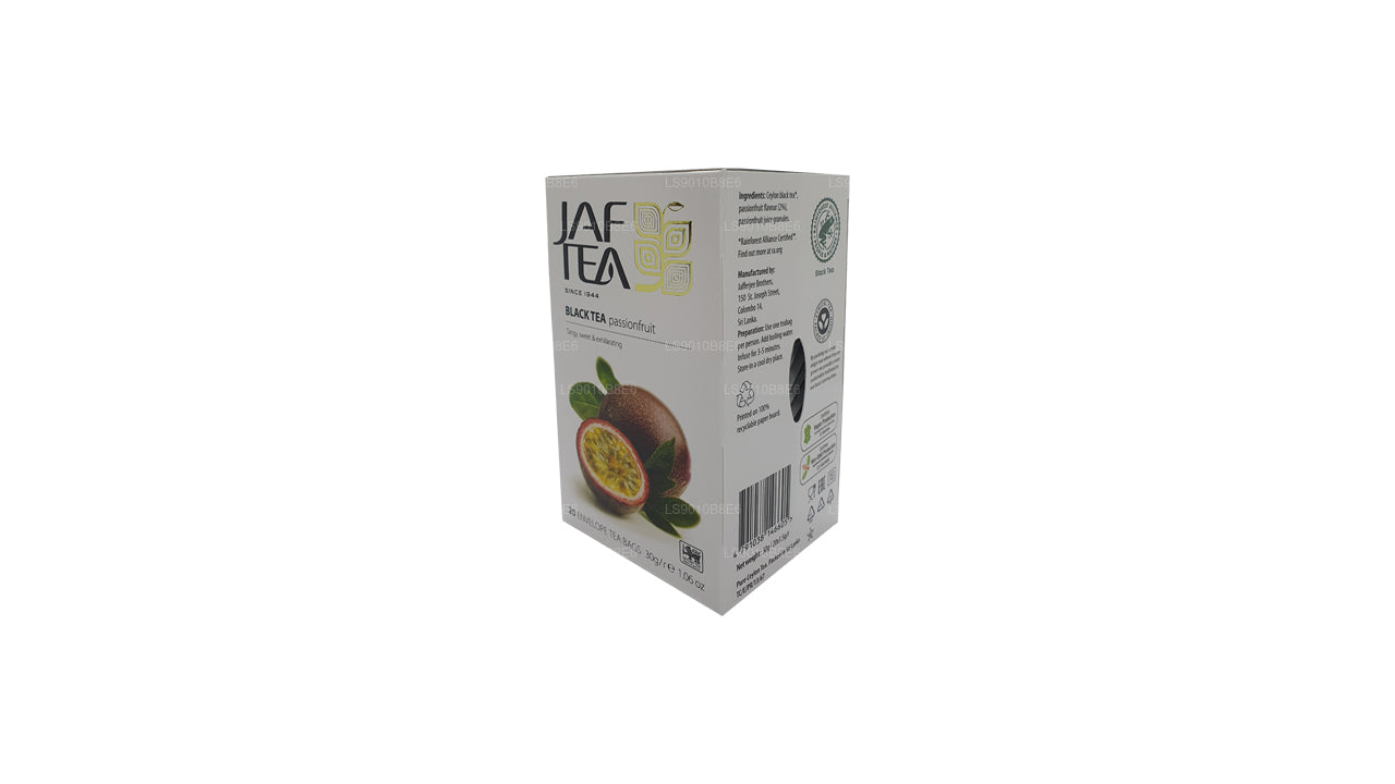 أكياس شاي جاف بالفواكه النقية من مجموعة الشاي الأسود Passionfruit Foil المغلّفة (30 جم)