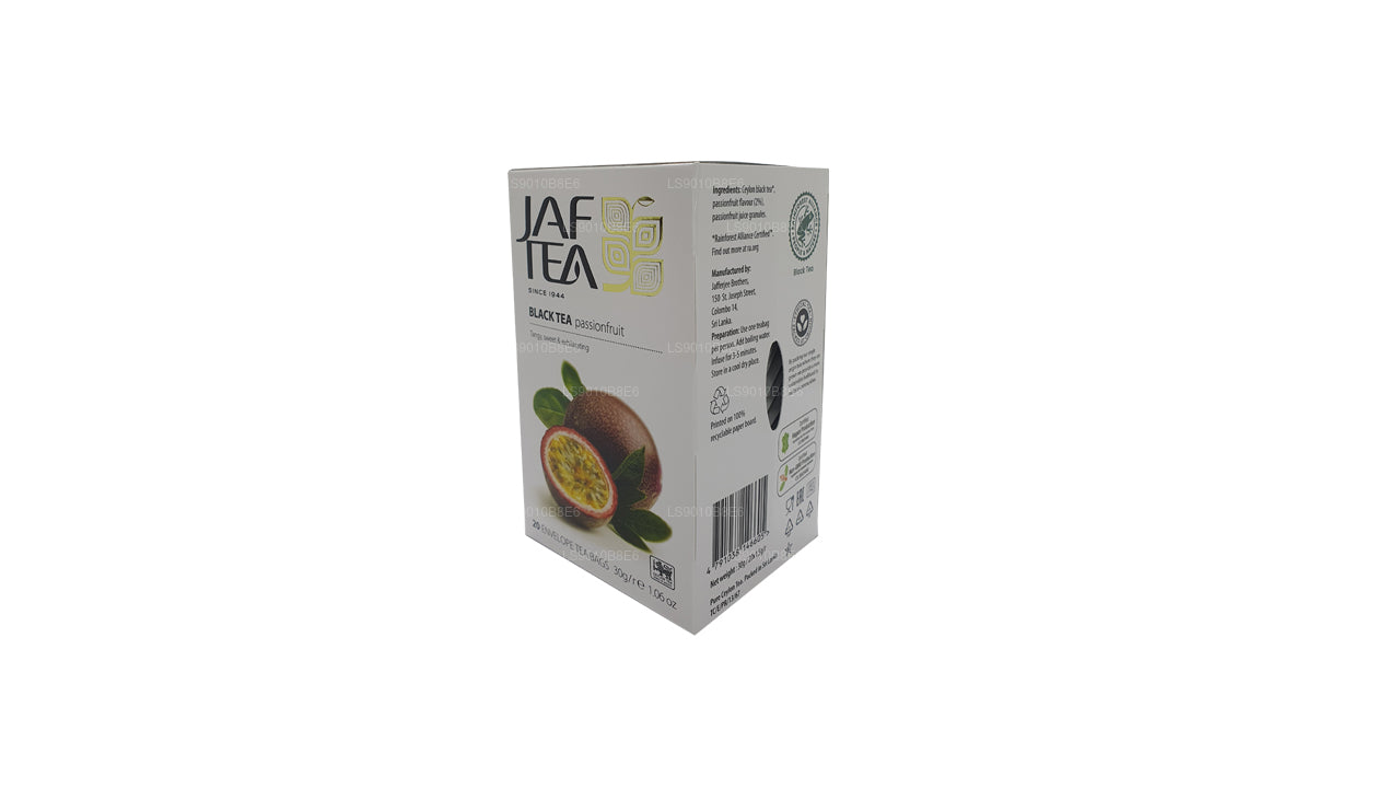 أكياس شاي جاف بالفواكه النقية من مجموعة الشاي الأسود Passionfruit Foil المغلّفة (30 جم)
