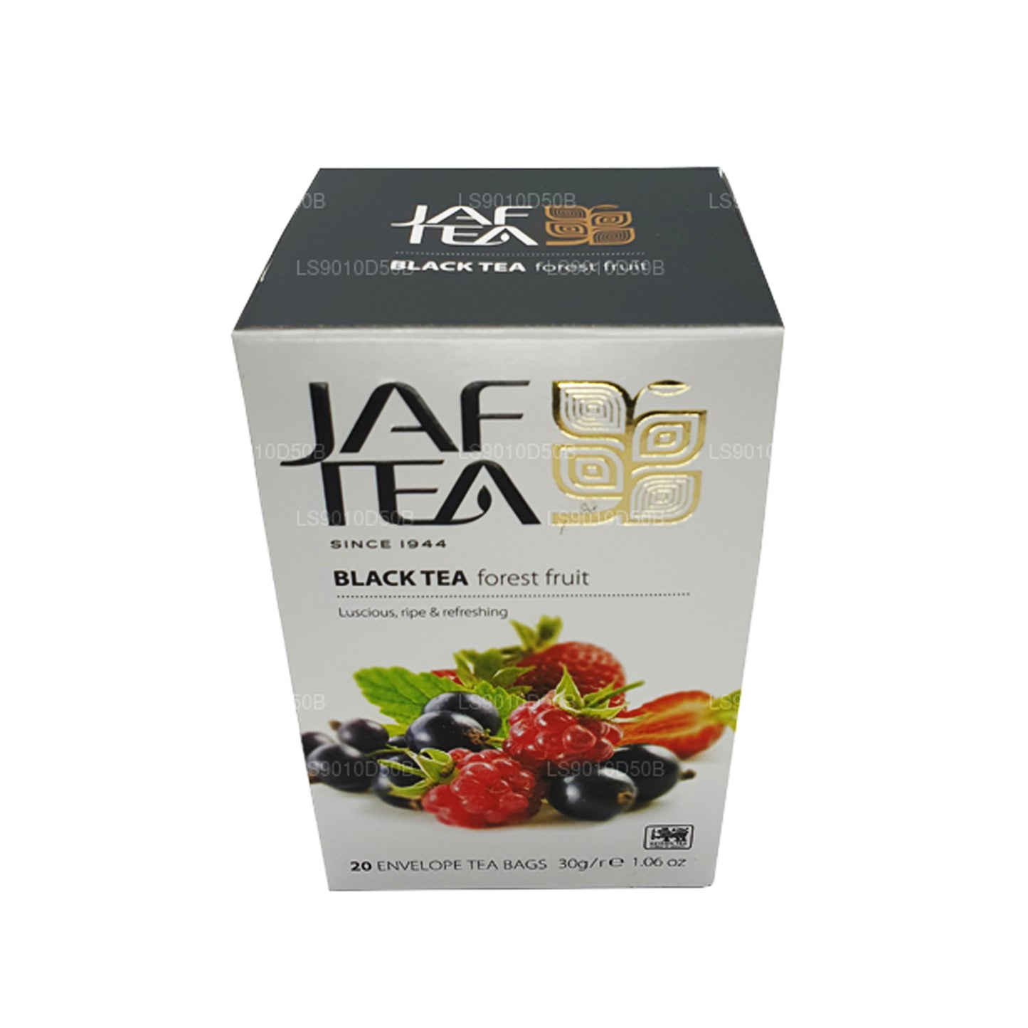 مجموعة Jaf Tea Pure Fruits من مجموعة الشاي الأسود (30 جم) 20 كيس شاي