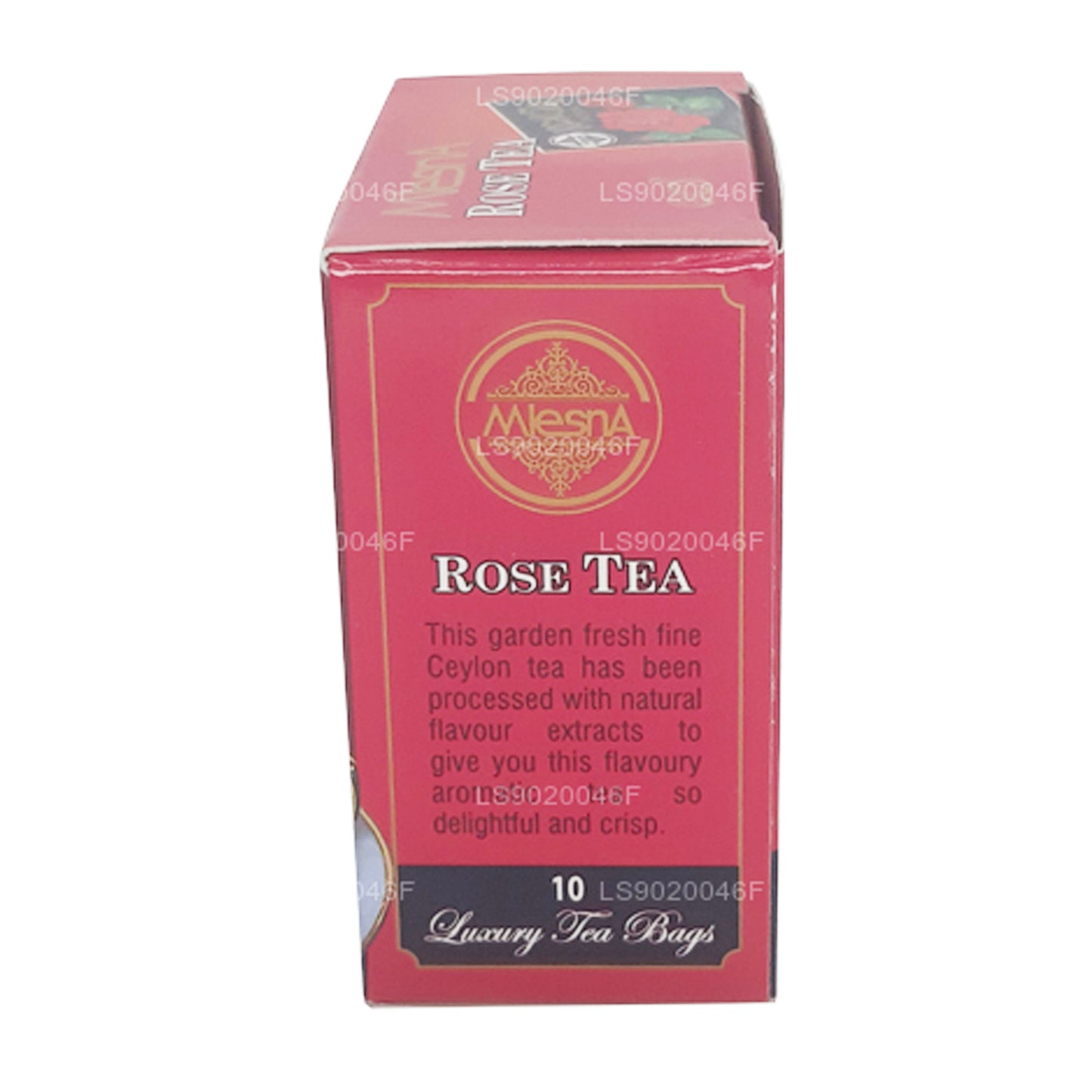 شاي الورد مليسنا (20 جم) 10 أكياس شاي فاخرة