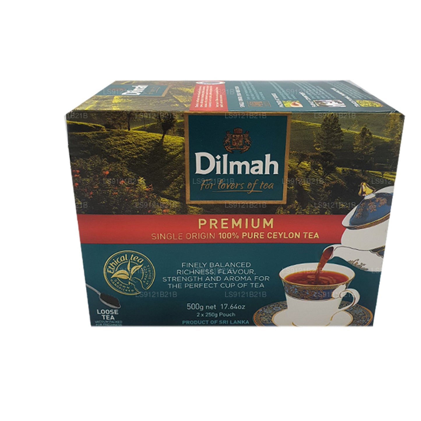 شاي ديلما الفاخر المصنوع من ورق السيلاني السائب (125 جم)