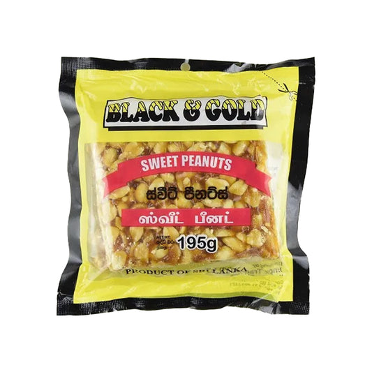 Black & Gold Sweet Peanuts (195g)