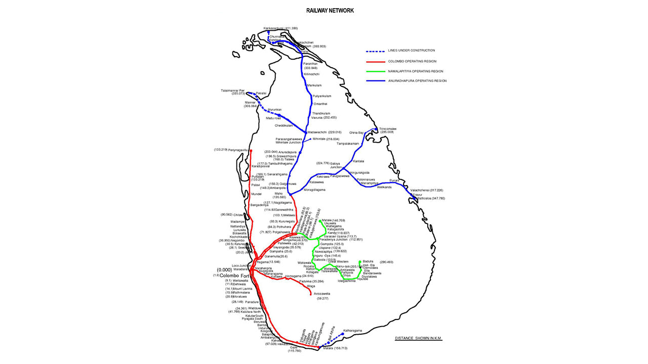 Colombo to Nanu Oya train ride on (Train No: 1005 "Podi Menike")