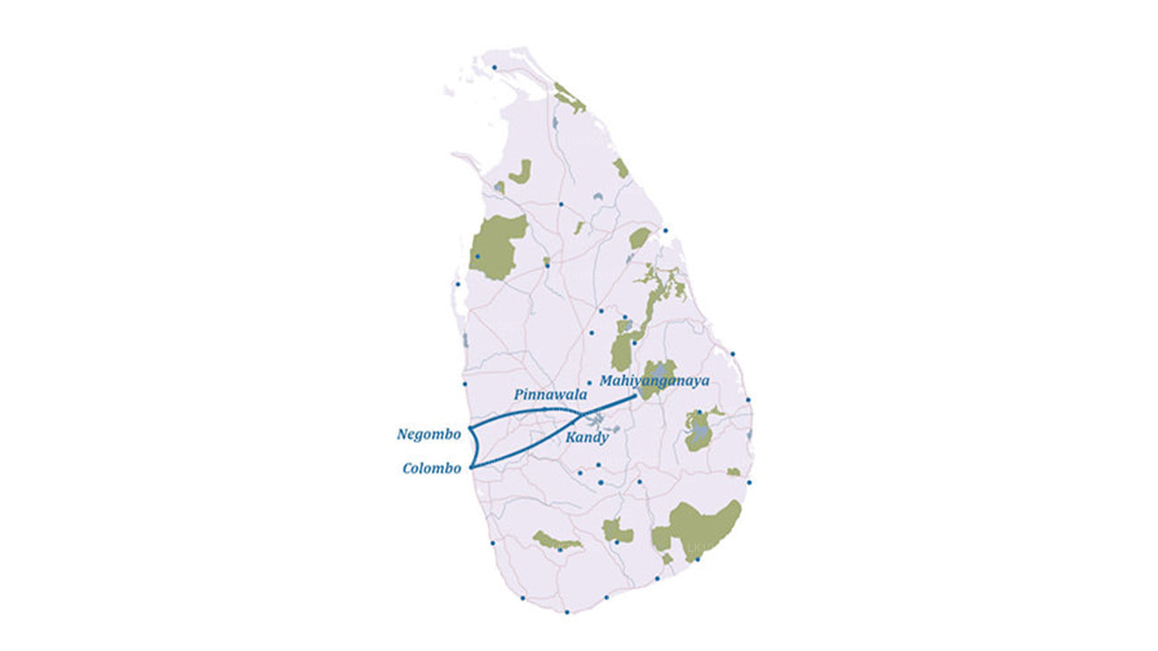 جولة السكان الأصليين في سريلانكا (4 أيام)