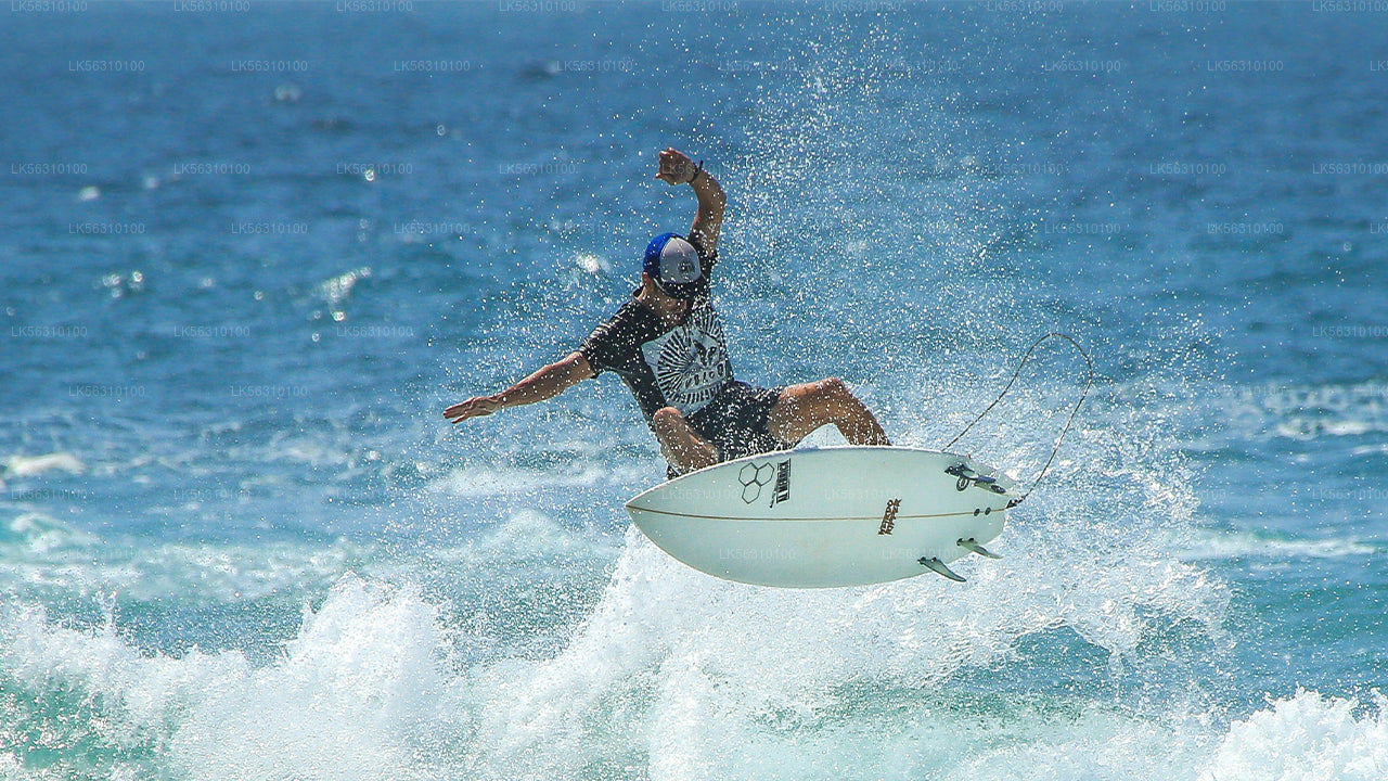 Surfing from Ahangama