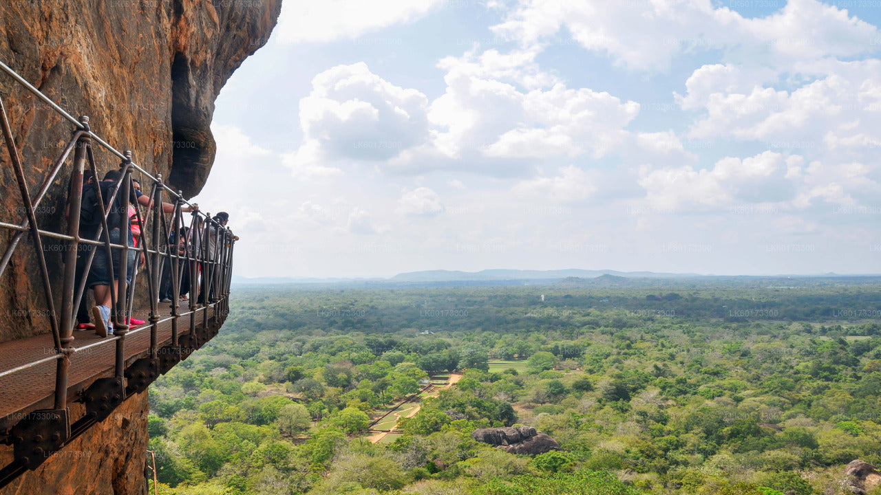 Sigiriya Ancient City and Countryside from Kandy