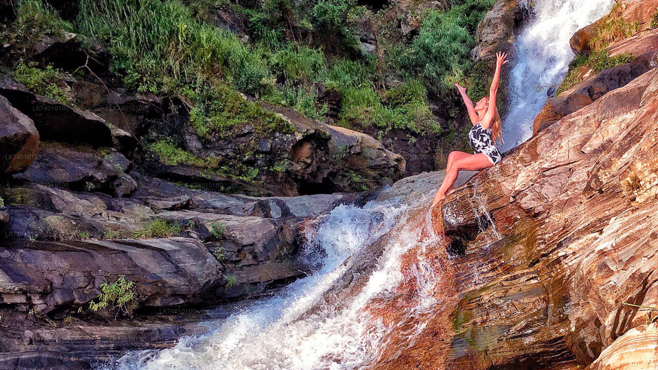 Countryside Walk and Waterfalls at Ingiriya from Colombo