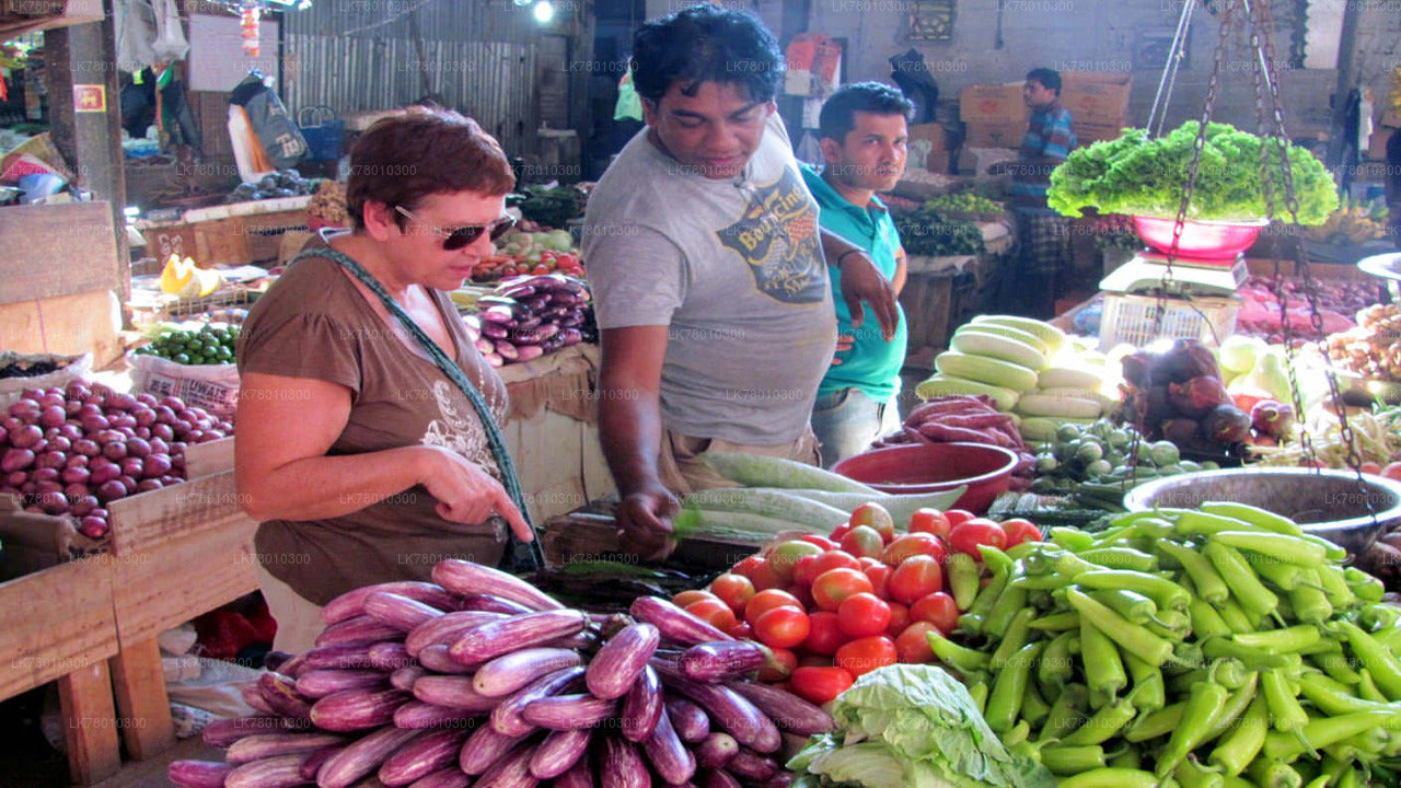 جولة السوق ودرس الطبخ من كولومبو