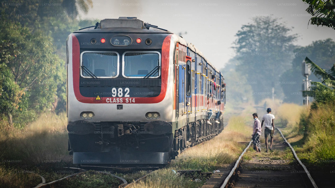 Kandy to Ella train ride on (Train No: 1015 "Udarata Menike")