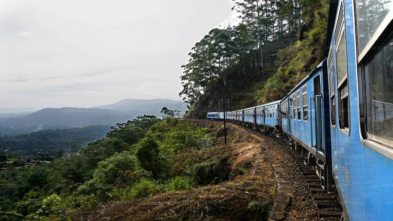 Ella to Kandy train ride on (Train No: 1006 "Podi Menike")