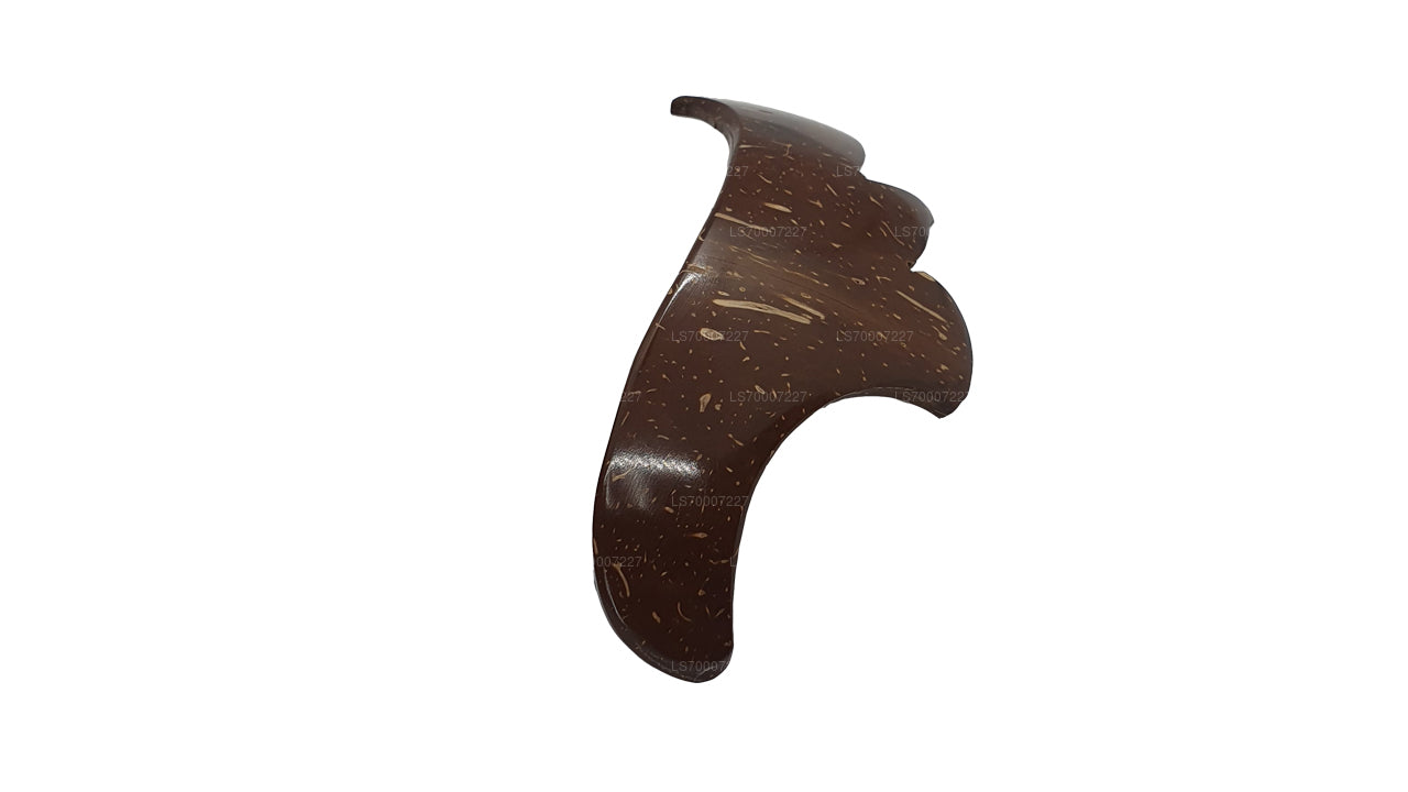 Coconut Shell Hair Clip (Design C)