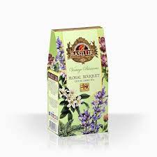 BASILUR – FMCG – VINTAGE BLOSSOMS - PACKET - ULGT - LT - FLORAL BOUQUET - 75G X 12 (100g)