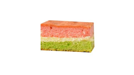 Lakpura Ribbon Cake With Single Icing Layer (10 Pcs)